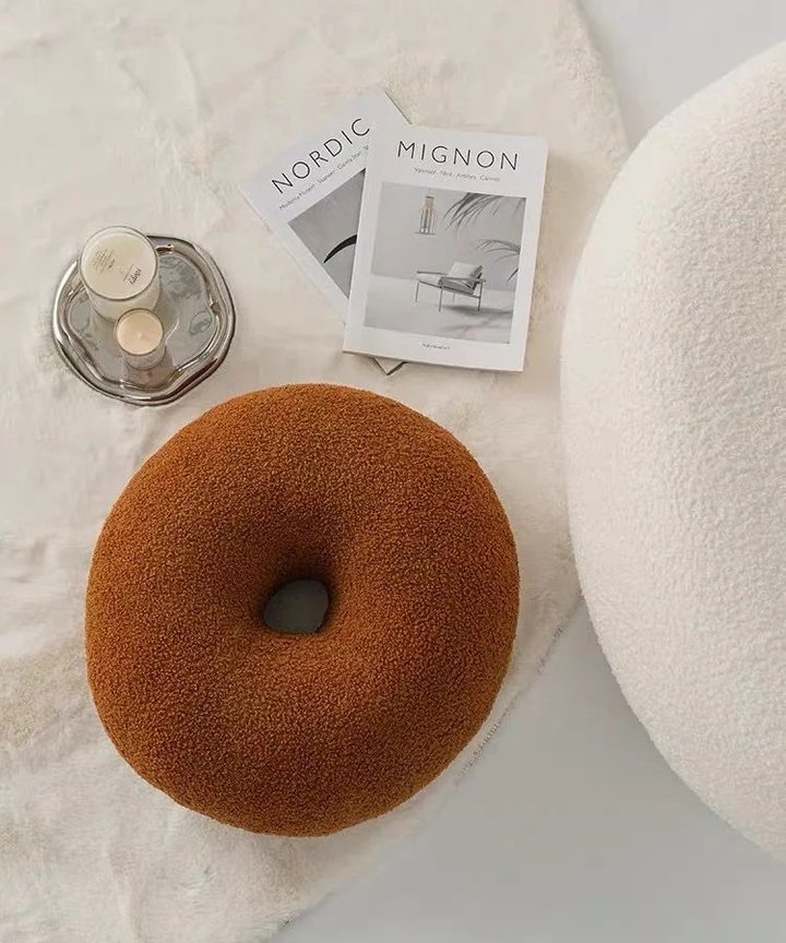 Solange Boucle Shape Cushion