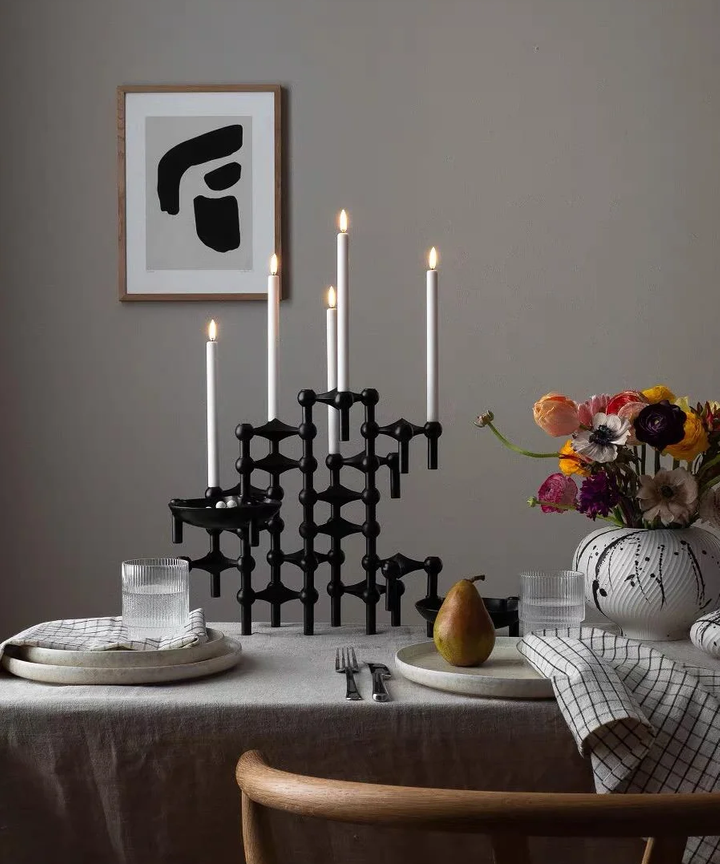 Fontaine Chrome Candleholder