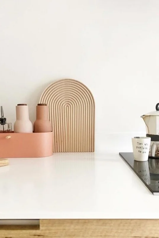 Keira Wood Tray - Arch