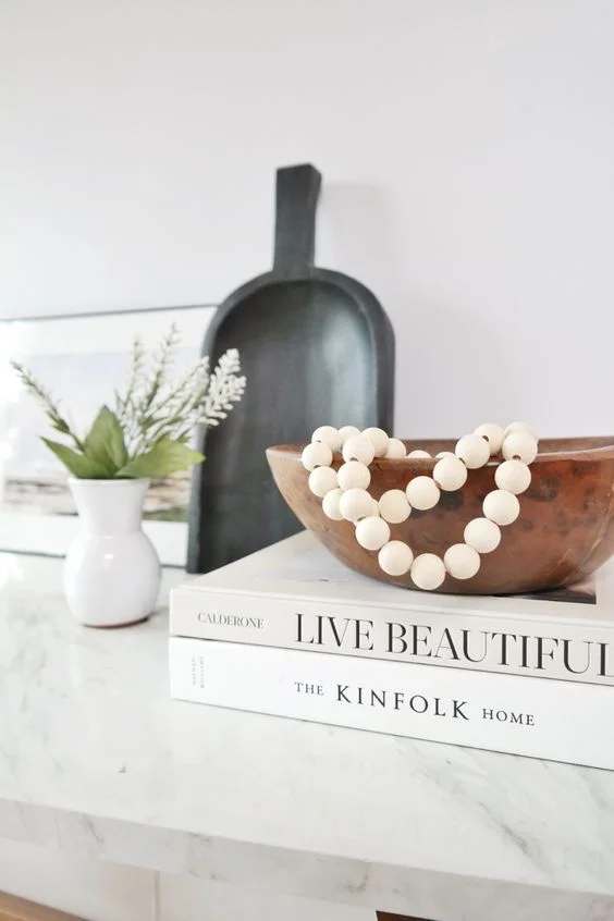 Georgette Wooden Beads Garland