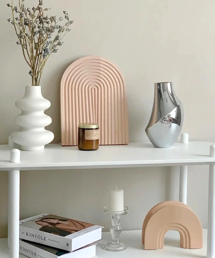 Keira Wood Tray - Arch