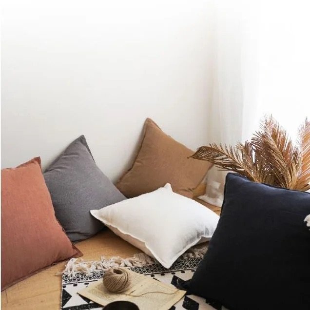 Seia Cotton Linen Cushion
