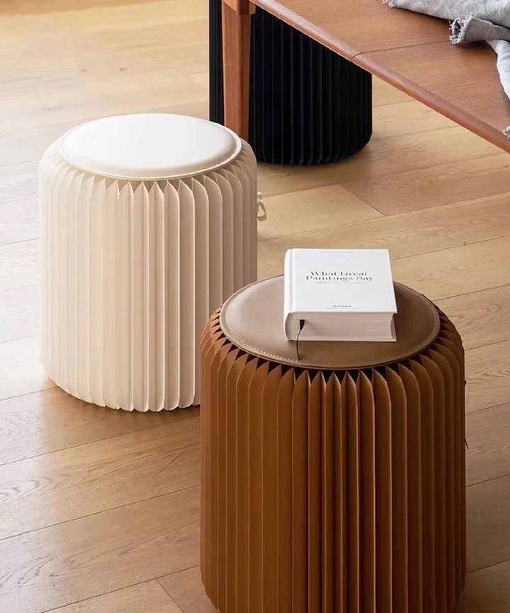 Dashiell Accordion Stool