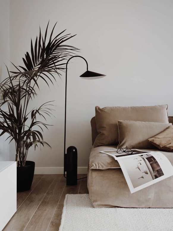 Lourdes Marble Floor Lamp