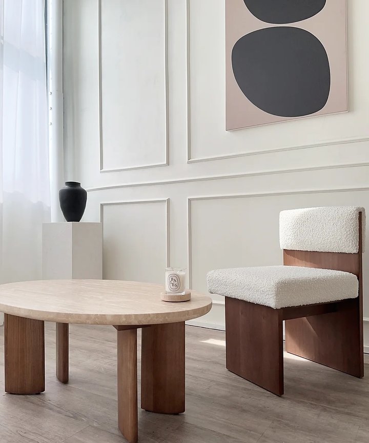 Toulouse Bouclé Chair - Soho Series