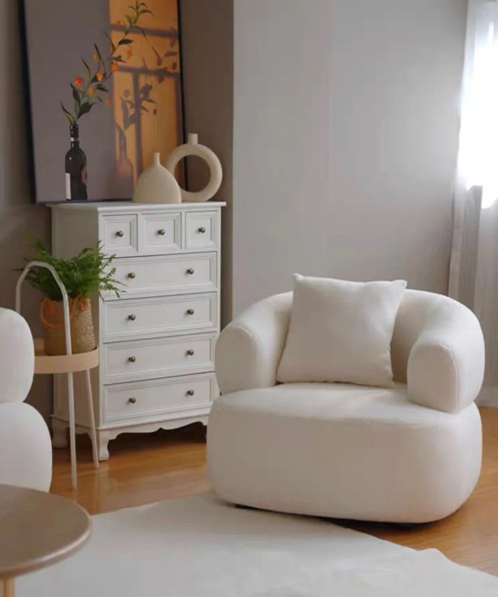 Tinsley Boucle Lounge Chair