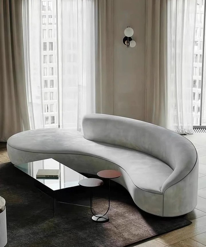 Tessany Curved Sofa