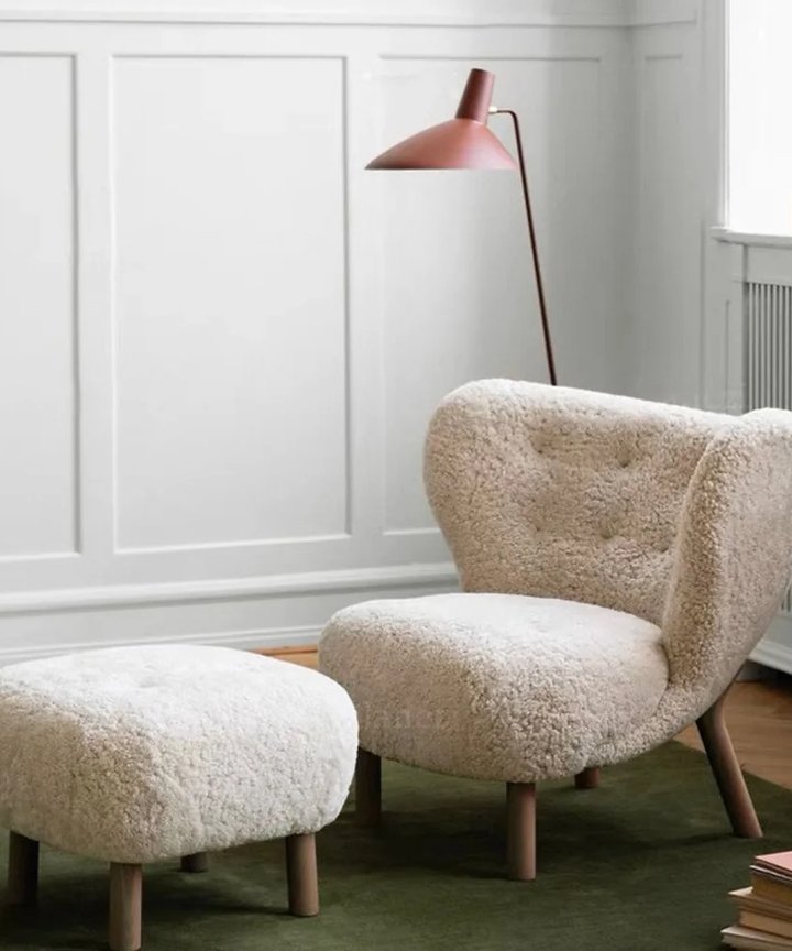 Lilith Sheepwool Lounge Chair