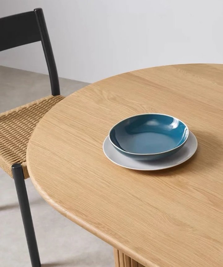 Chanteur Dining Table - Fluted Legs