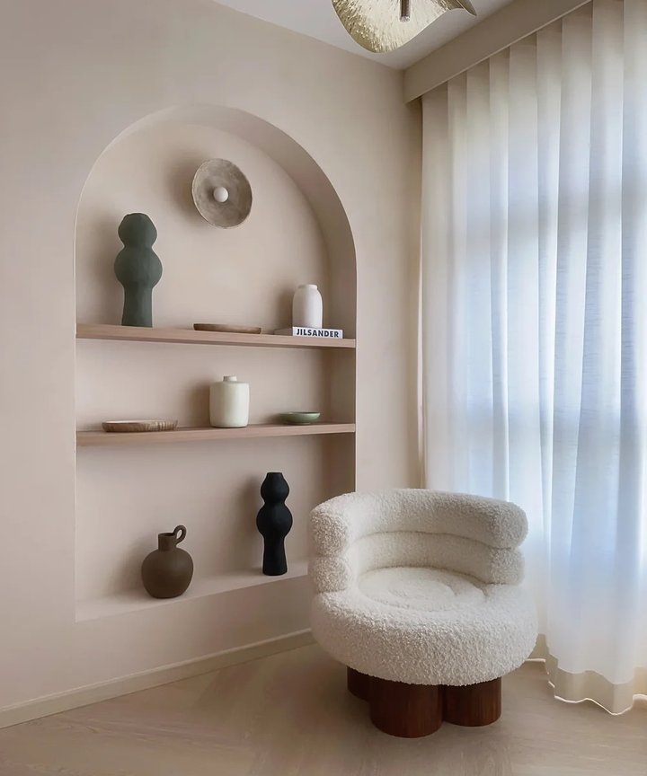 Loumire Lambwool Chair