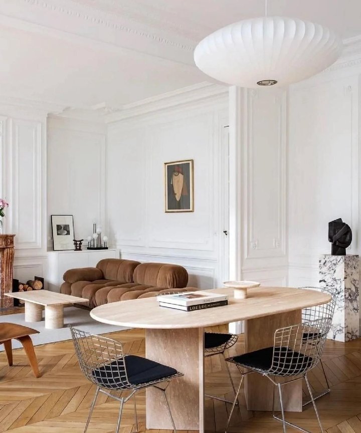 Casteleyn Travertine Table