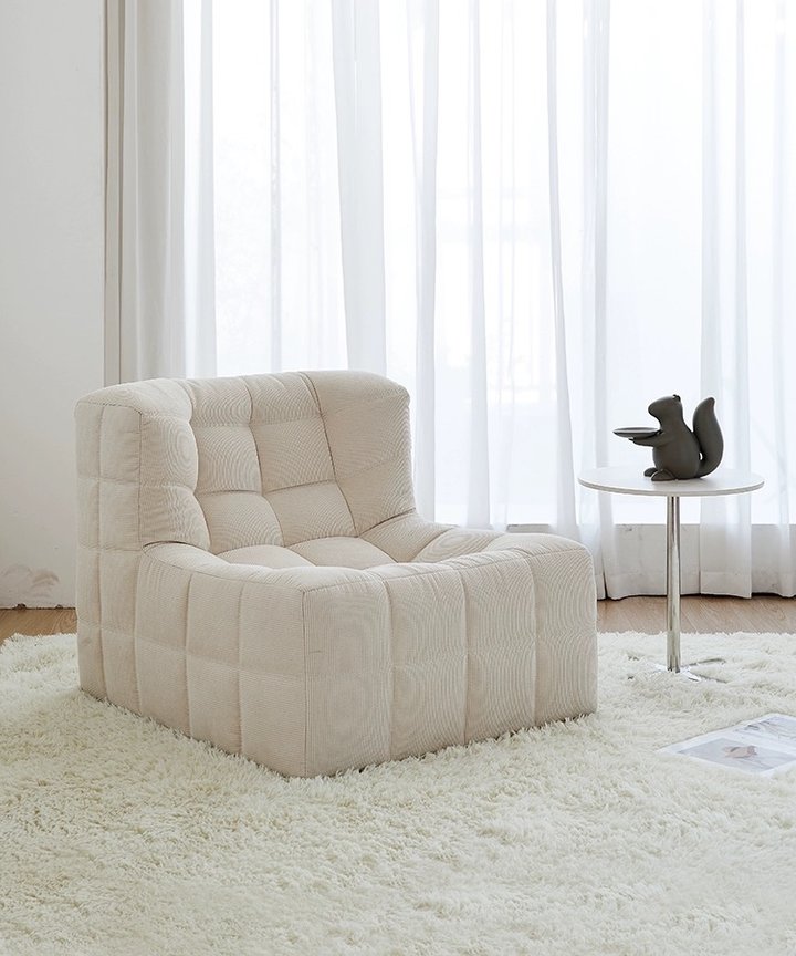 Talia Tofu Lounge Chair