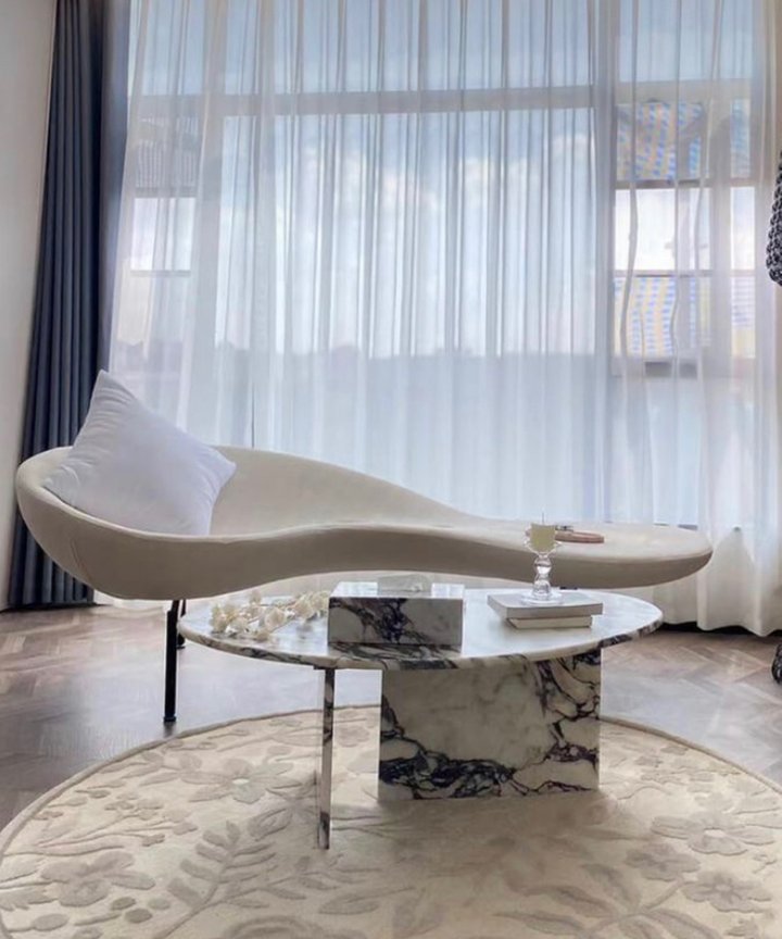 Velda Calacatta Viola Coffee Table