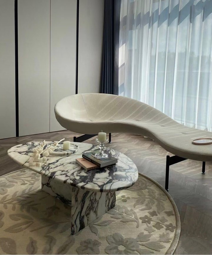 Velda Calacatta Viola Coffee Table