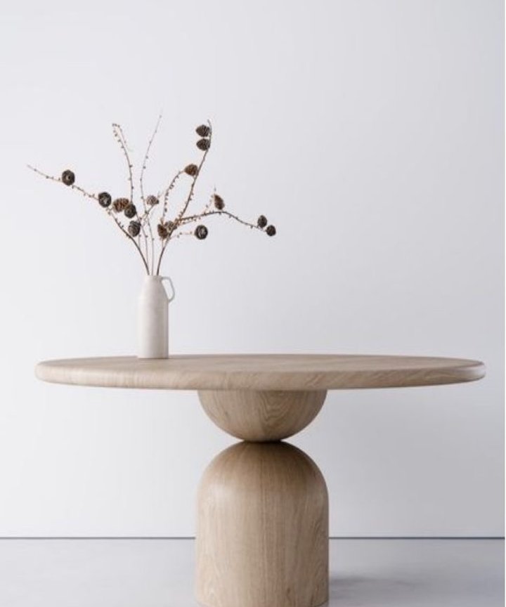 Cameron Dining Table - Solid Wood