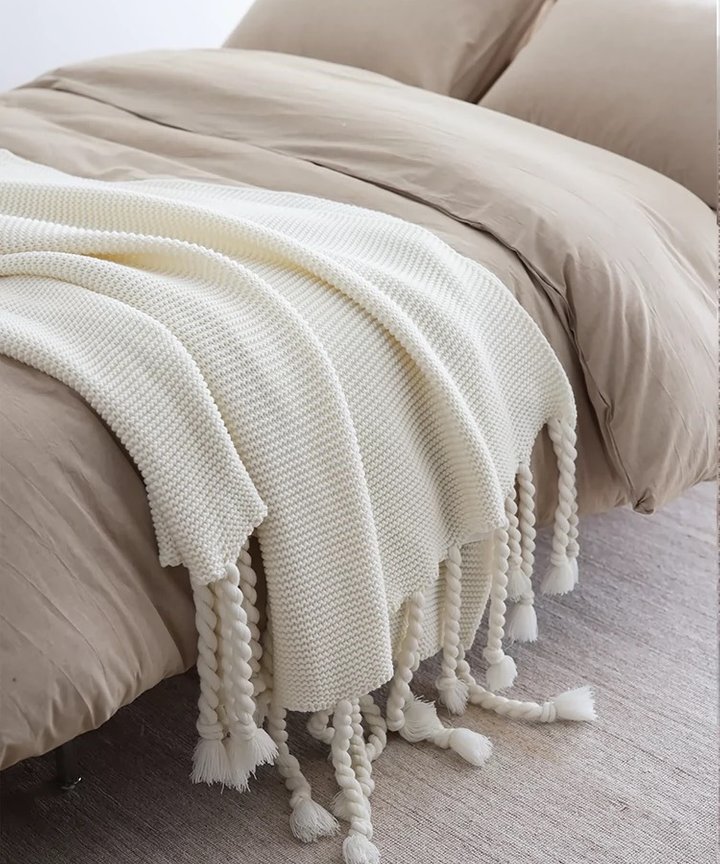 Adairs Knitted Throw