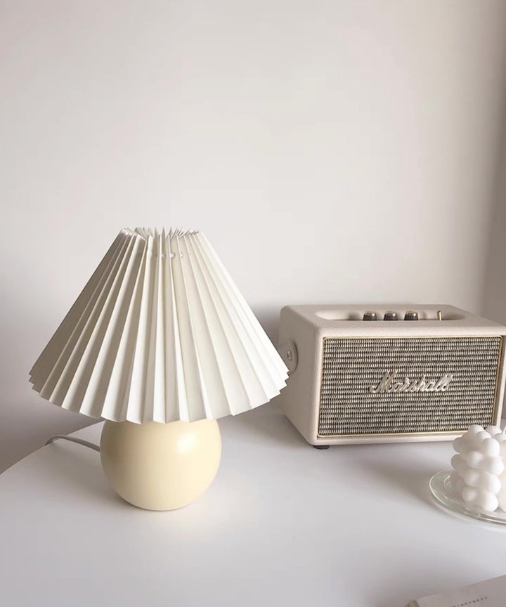 Eulalia Table Lamp - Cream