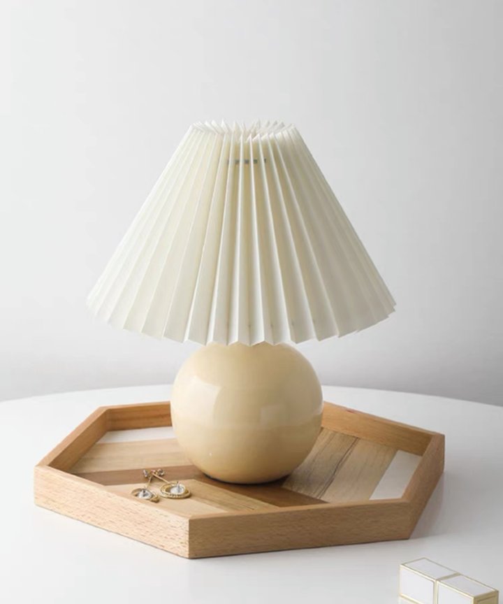 Eulalia Table Lamp - Cream