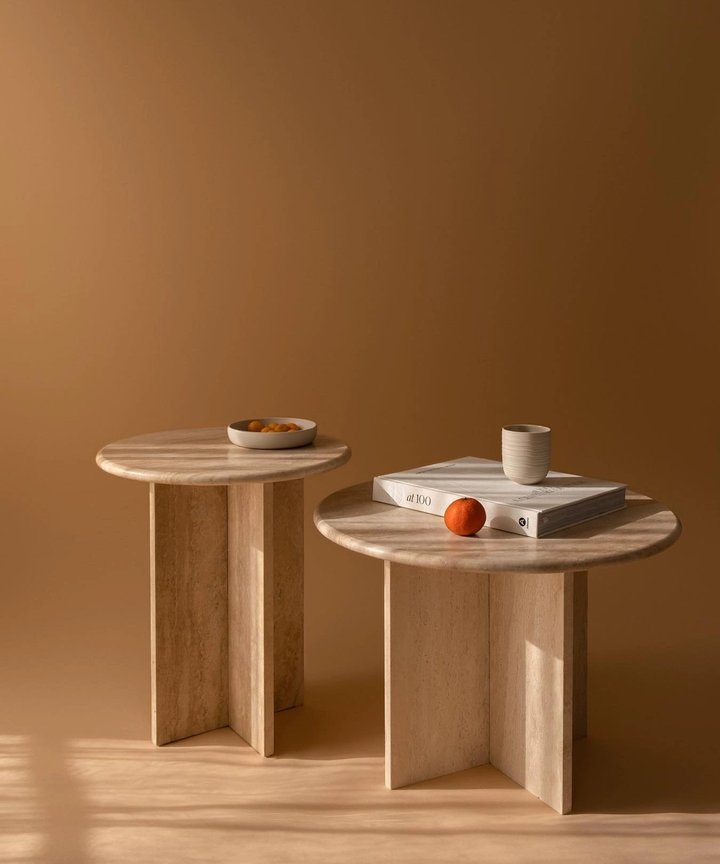 Daniela Travertine Table