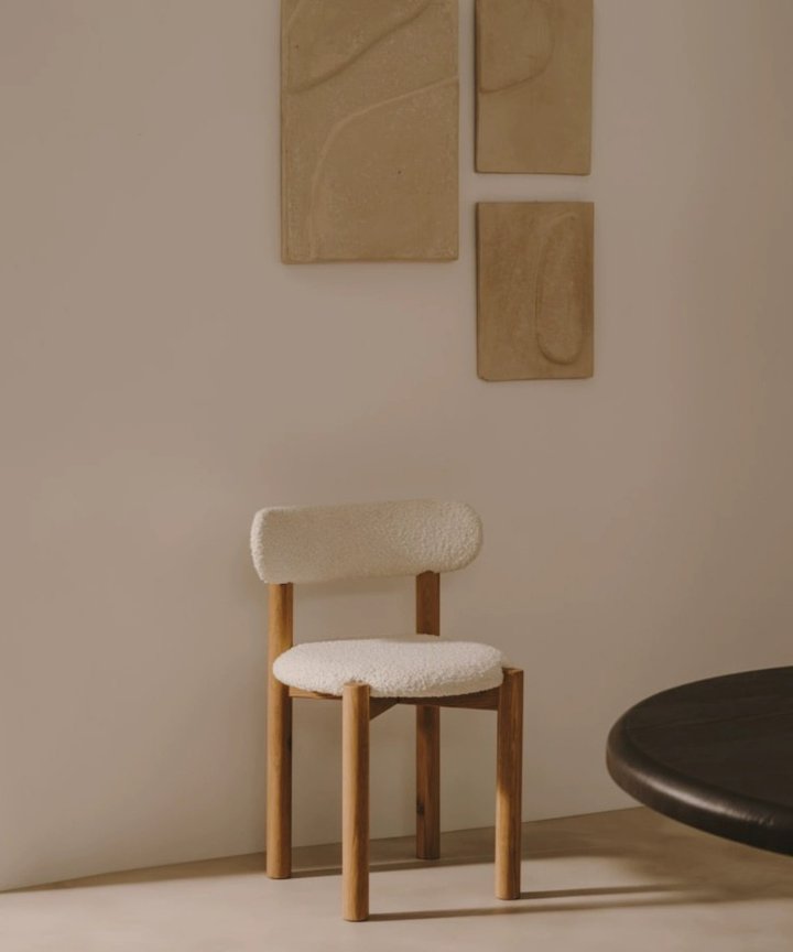 Bellania Bouclé Chair