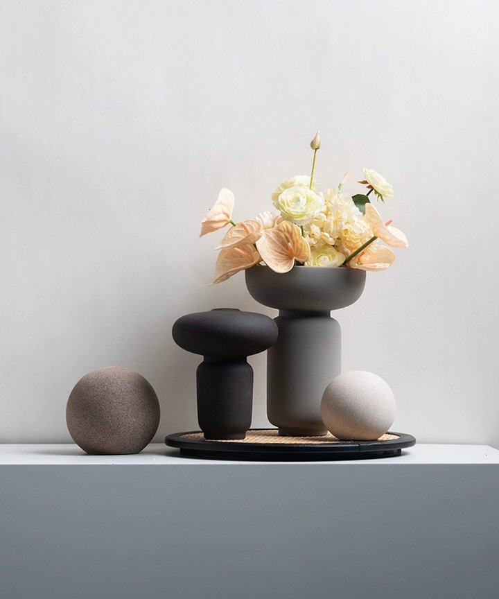 Heloise Geometric Vase 