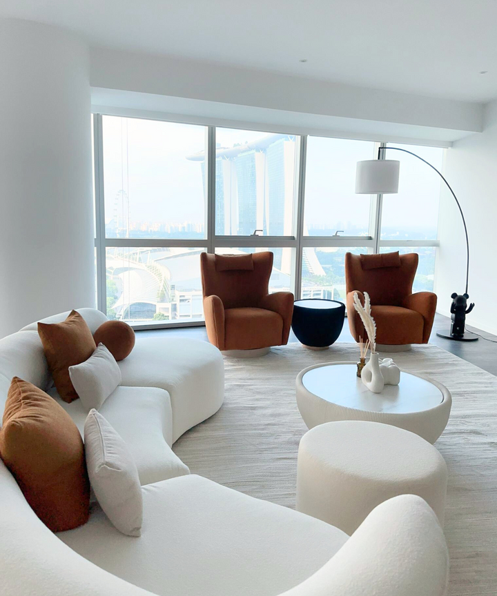 Tallianne Curved Sofa