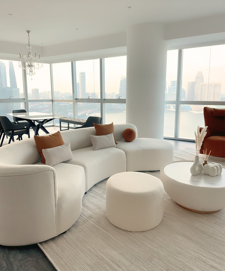 Tallianne Curved Sofa