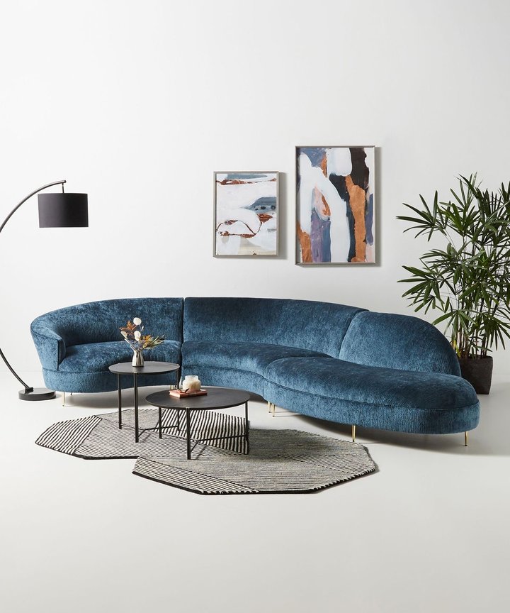 Tiberia Serpentine Sofa