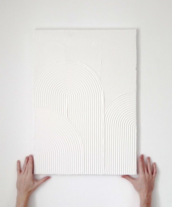 Priscilla Textured Art