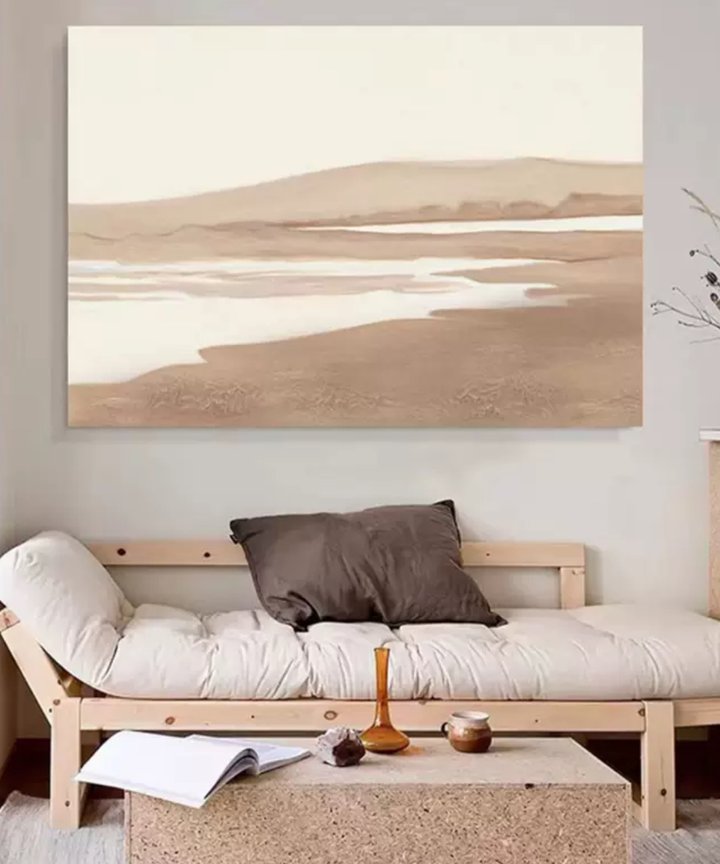 Panecia Coastal Artwork - Soft Hues