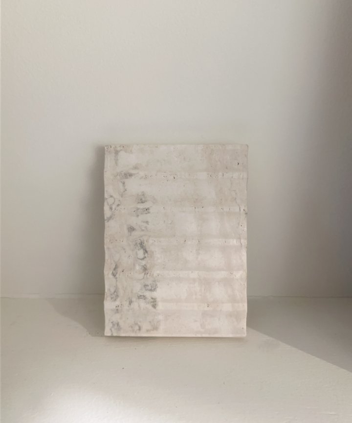 Idyllic Ribbed Tray — no. 1