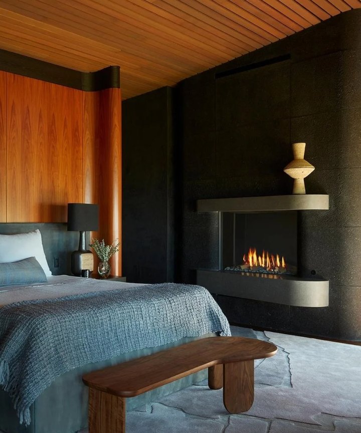 Kimberly Walnut Wood Bench