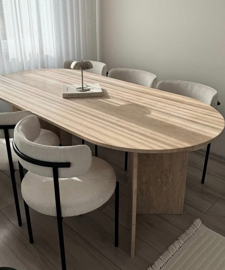 Casteleyn Travertine Table