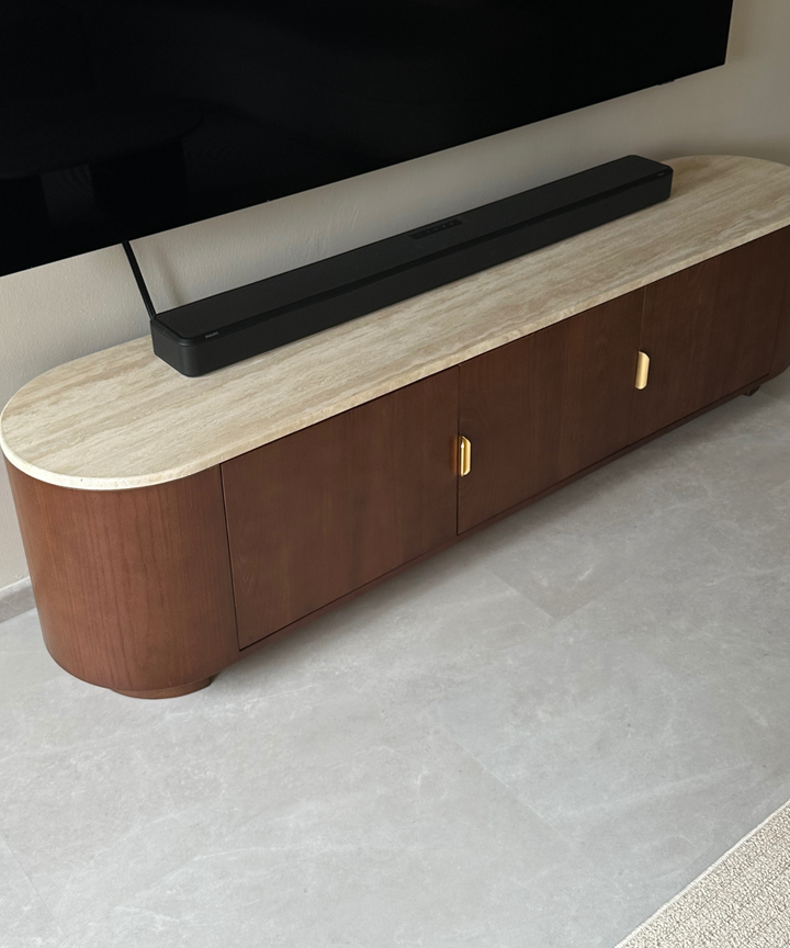 Forma Curved TV Console