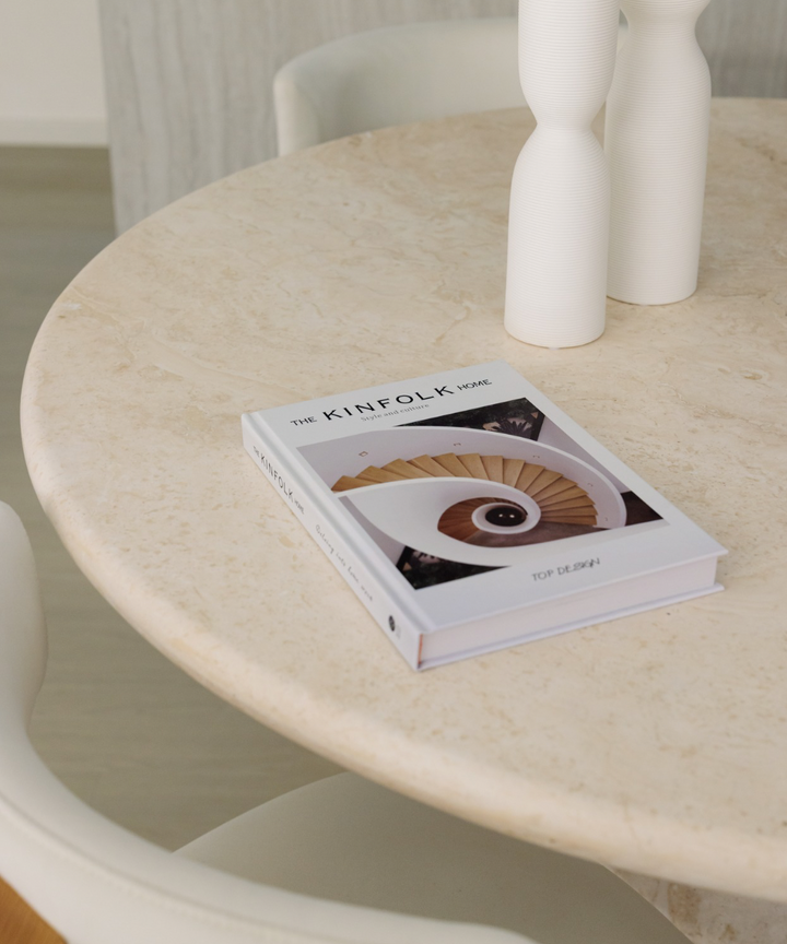 Carradale Travertine Dining Table