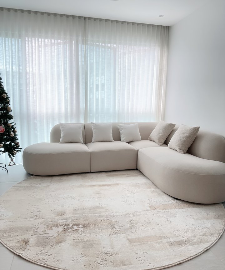 Rowena Textured Rug - Round