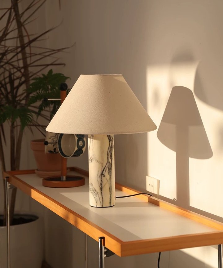 Nymeria Marble Table Lamp