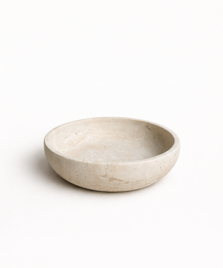Issabella Travertine Bowl