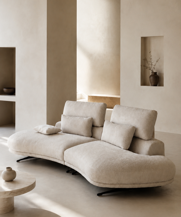 Seraphina Curved Sofa
