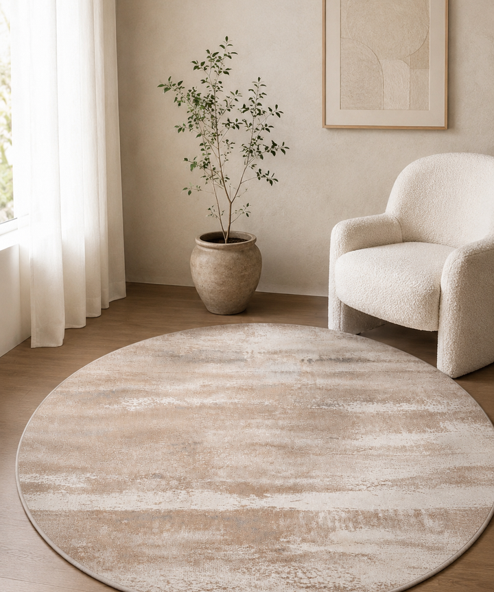 Rowena Textured Rug - Round