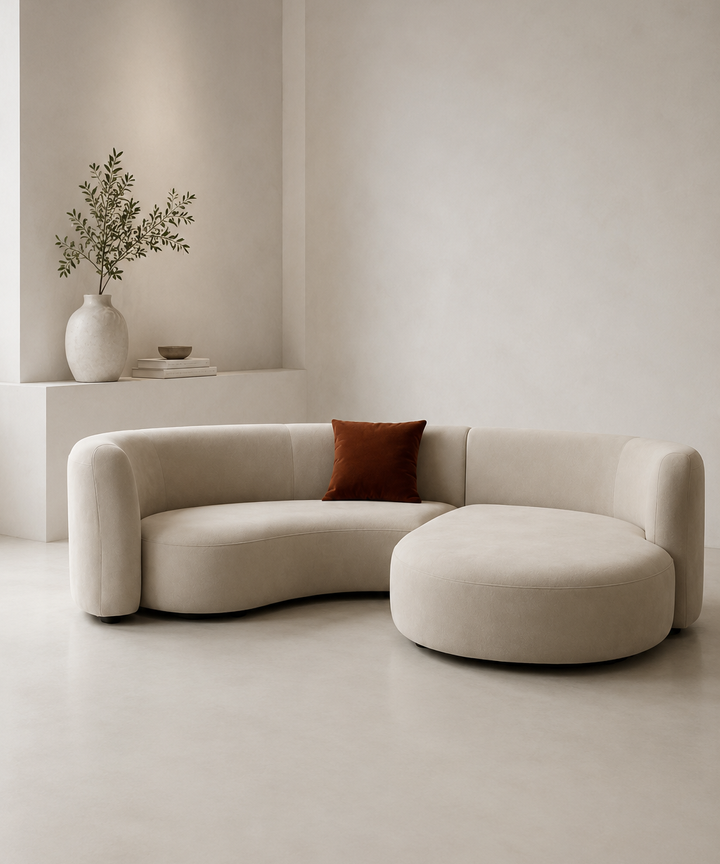 Shiloh Curved Sofa