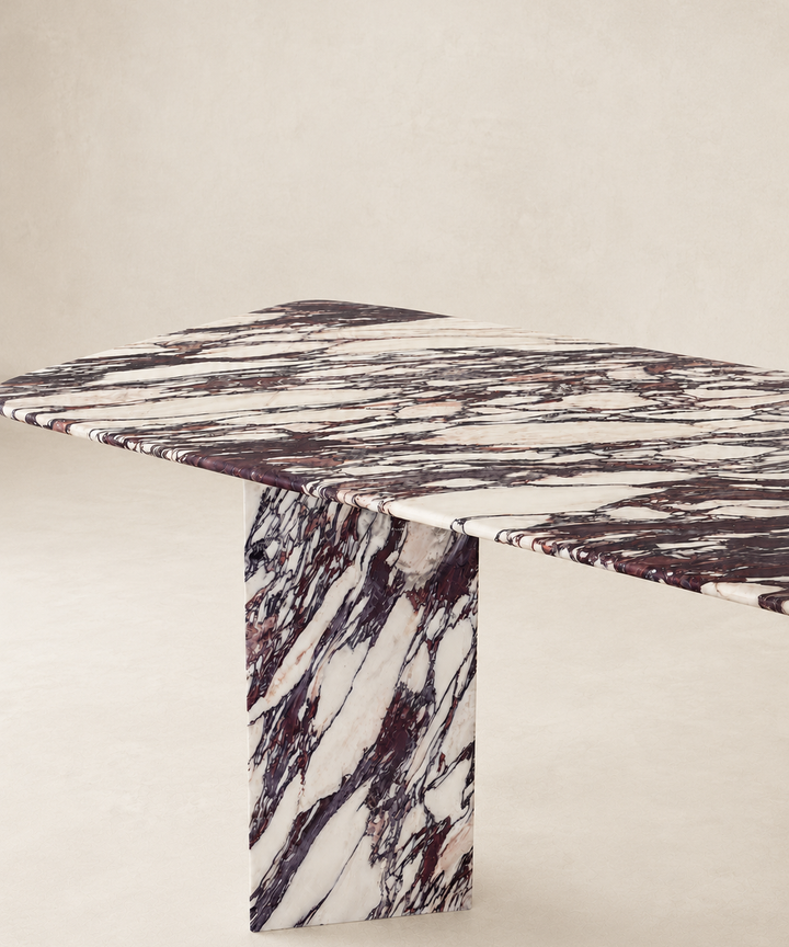 Cherelle Dining Table - Calacatta Viola
