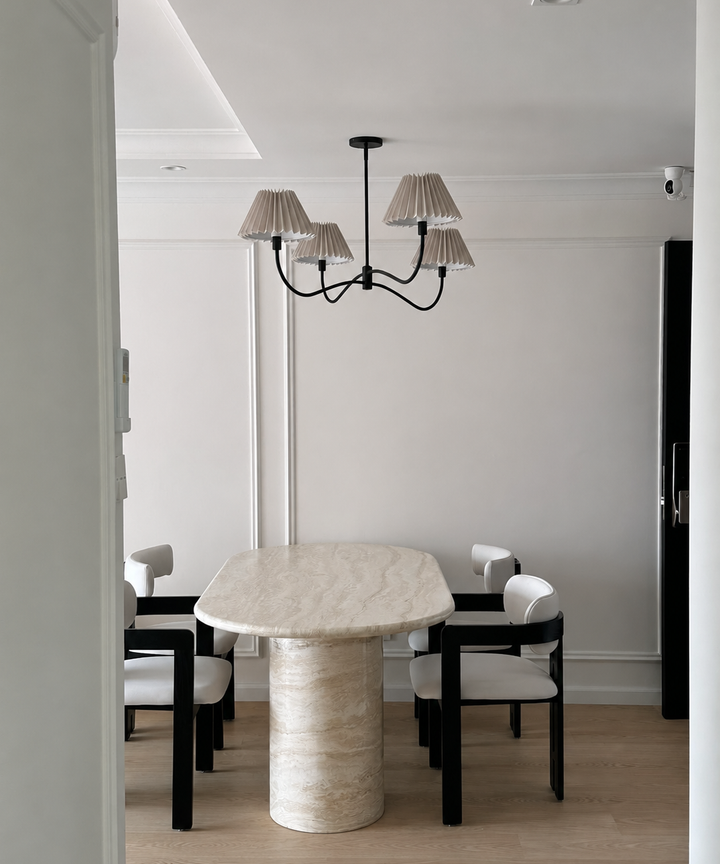 Cériki Travertine Dining Table