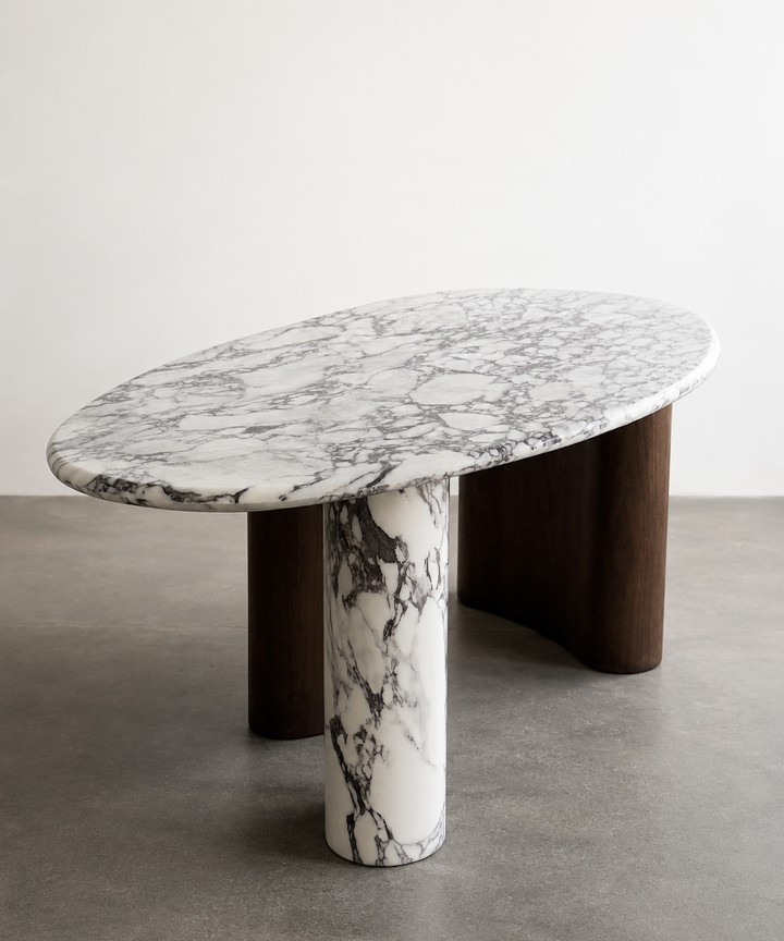 Cherise Dining Table - Pebble Shape